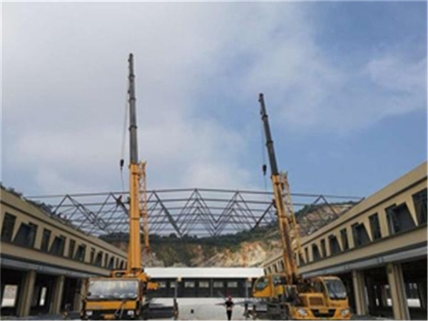 老河口仓储物流网架生产厂家案例